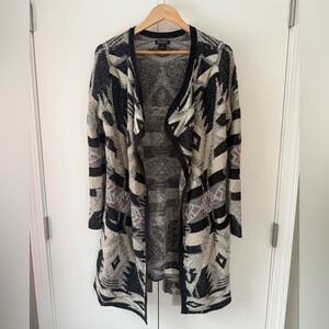 Warm Cotton Blend Aztec Pattern Lucky Brand Sweater